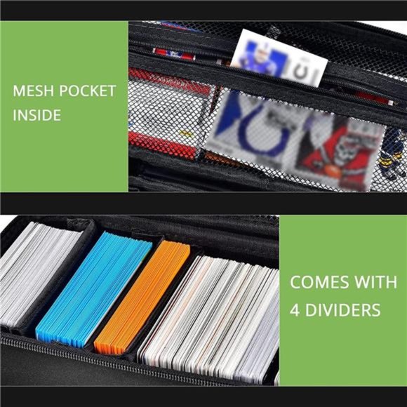 900+ Card Game Case Holder for Magic The Gathering Board & Expansions (Black) - Picture 4 of 7